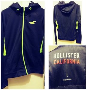 Hollister zip up hoodie